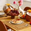 Placemats for Dining Table Set of 6, Heat Resistant Washable Cotton Linen Blend Table Mats