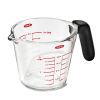 SoftWorks 2 Cup Glass Measuring Cup, Clear