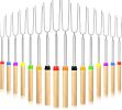 32 Inch Marshmallow Roasting Sticks Bulk, Smores Skewers for Fire Pit Kit