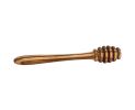 Natural Olive Wood Honey Spoon Dipper - Premium Handcrafted Eco Friendly 6 Inch Wooden Honeycomb Stirrer Wand for Tea Jar Drizzle