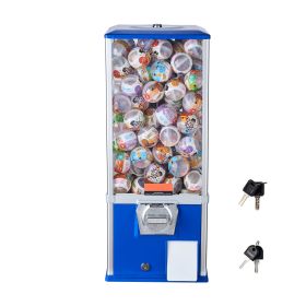 Gumball Machine for Kids, 25" Height Home Vending Machine, PS Bouncy Balls Dispenser, Hold 230 Capsule Toys