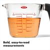SoftWorks 2 Cup Glass Measuring Cup, Clear