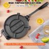 Tortilla Press, 8 Inch Tortilla and Roti Maker, Cast Iron Heavy Duty Tortilladora Press, Pre-Seasoned Pataconera Maker with 100 Pcs Parchment Paper