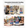 Gumball Machine for Kids, 25" Height Home Vending Machine, PS Bouncy Balls Dispenser, Hold 230 Capsule Toys