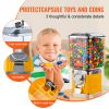 Gumball Machine for Kids, 17"H Home Candy Vending Machine, PC Gumball Dispenser, Bubble Gum Machine for Game Stores