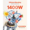 Blender for Smoothies, 61 oz 1400W, Professional Blender with Powerful Motor