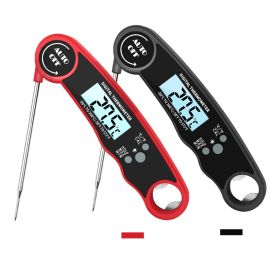 Digital Meat Thermometer with Probe - Waterproof;  Kitchen Instant Read Food Thermometer for Cooking;  Baking;  Liquids;  Candy;  Grilling BBQ & Air F