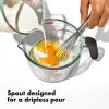 SoftWorks 2 Cup Glass Measuring Cup, Clear