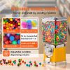 Gumball Machine for Kids, 17"H Home Candy Vending Machine, PC Gumball Dispenser, Bubble Gum Machine for Game Stores