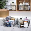 6 Pack Wire Baskets for Pantry Organization and Storage, Kitchen Organizer