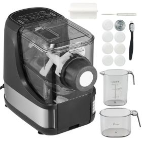 Electric Pasta Maker, 150W Automatic Noodle Maker Machine with 8 Pasta Shapes, 4 Intelligent Modes
